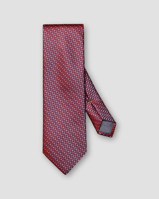 Burgundy Red Silk Tie