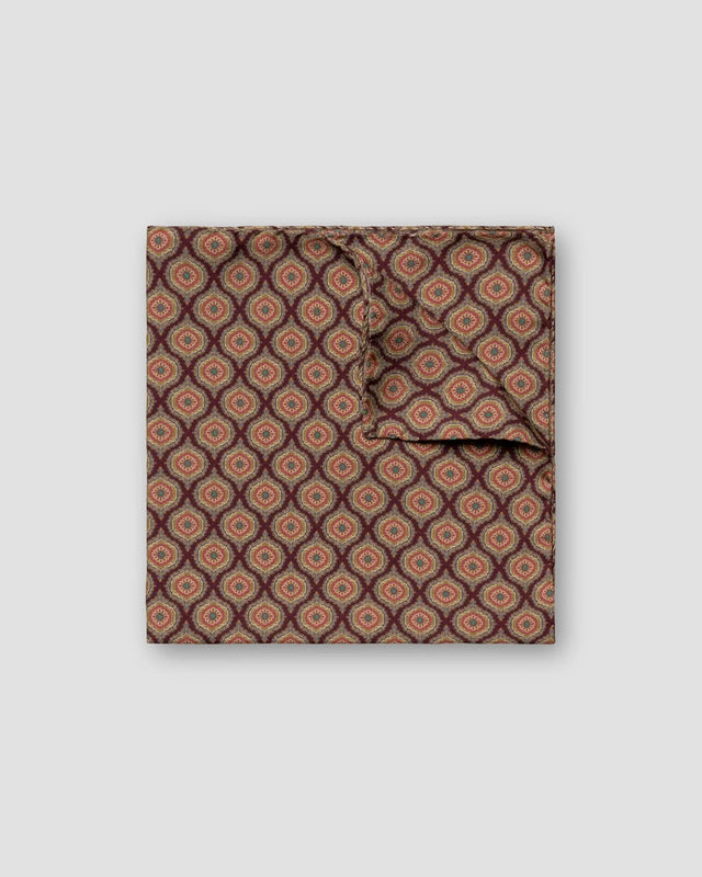 Dark Red Pocket square