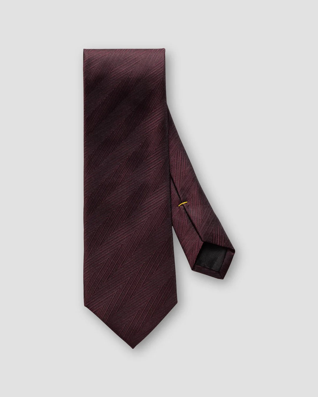 Dark Red Patterned Silk Tie Eton