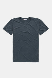 Light Weight Bamboo Sorona Short Sleeve Crew Neck Navy