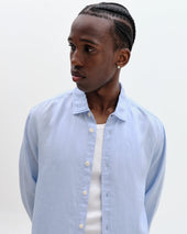 Dartford Pale Washed Linen Shirt