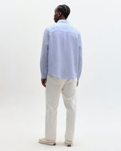Dartford Pale Washed Linen Shirt