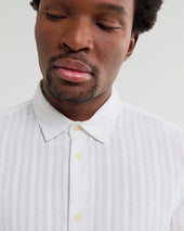 Dartford Dobby Stripe Organic Cotton Shirt