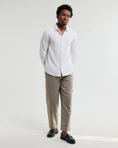 Dartford Dobby Stripe Organic Cotton Shirt