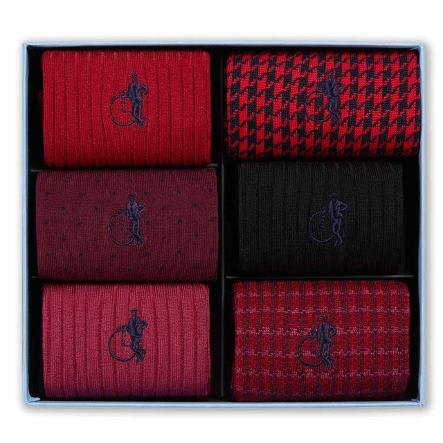 Dash of Class Ruby, 6-Pair Box