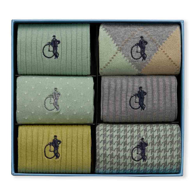Dash of Class, Sage, 6-Pair Box