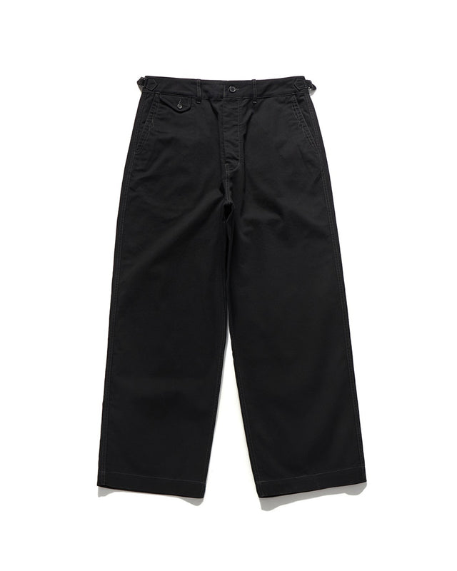 CATTLEMAN CHINO PANTS / BLACK