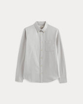 The Slim Oxford Shirt | Grey | Tall