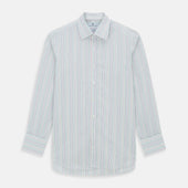 Multicoloured Double Pinstripe Mayfair Shirt