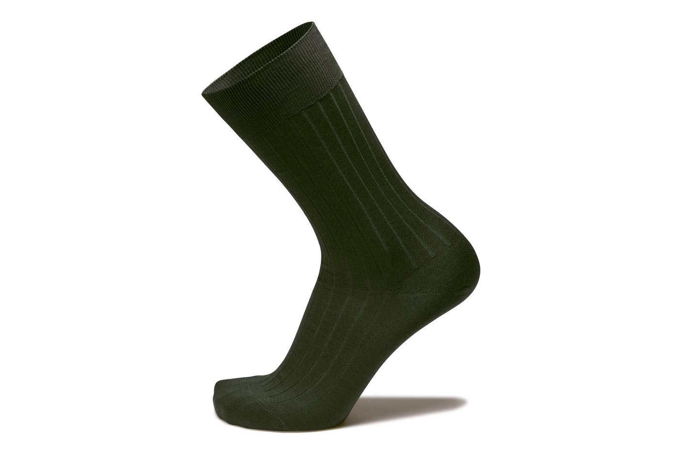 Chaussettes Fil Ecosse Kaki