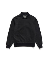 COLLAR SWEATSHIRT / BLACK
