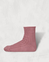 Low Gauge Rib Socks Short Length 2nd Collection