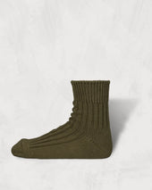 Low Gauge Rib Socks Short Length 2nd Collection