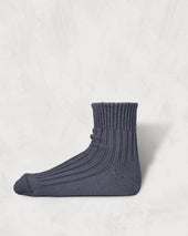 Low Gauge Rib Socks Short Length 2nd Collection