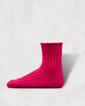 Low Gauge Rib Socks Short Length 3nd Collection