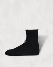 Low Gauge Rib Socks Short Length 1st Collection