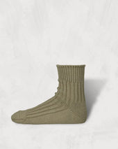 Low Gauge Rib Socks Short Length 1st Collection