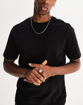 Dean Textured Organic Cotton T Shirt