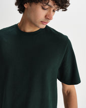 Dean Textured Organic Cotton T Shirt