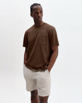 Dean Slub Cotton Pocket T Shirt