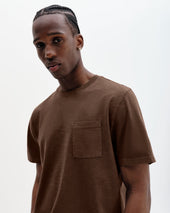 Dean Slub Cotton Pocket T Shirt