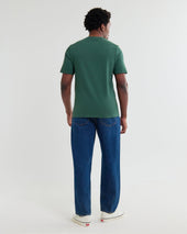 Dean Dark Textured Organic Cotton T Shirt