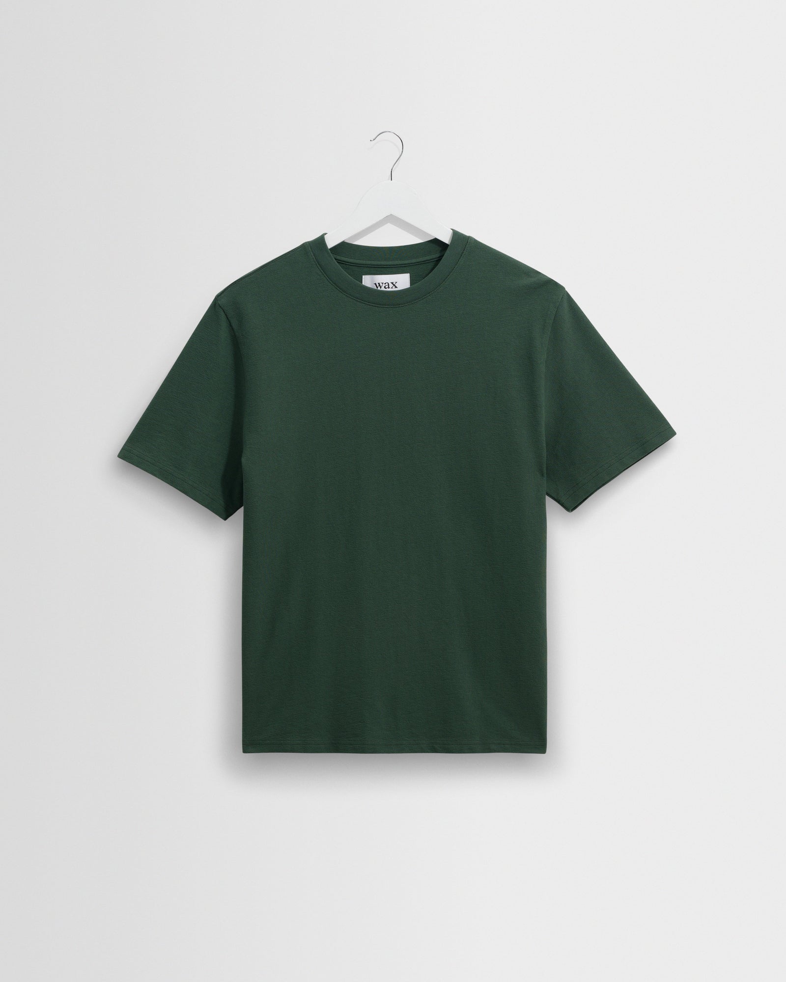 Dean Dark Textured Organic Cotton T Shirt