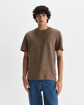Dean Dusty Textured Organic Cotton T Shirt