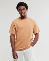 Dean Dusty Textured Organic Cotton T Shirt