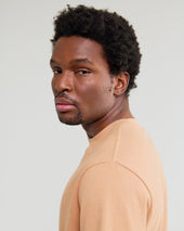 Dean Dusty Textured Organic Cotton T Shirt