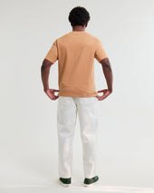 Dean Dusty Textured Organic Cotton T Shirt