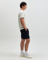 Dean And Blue Stitch Stripe Organic Cotton T Shirt