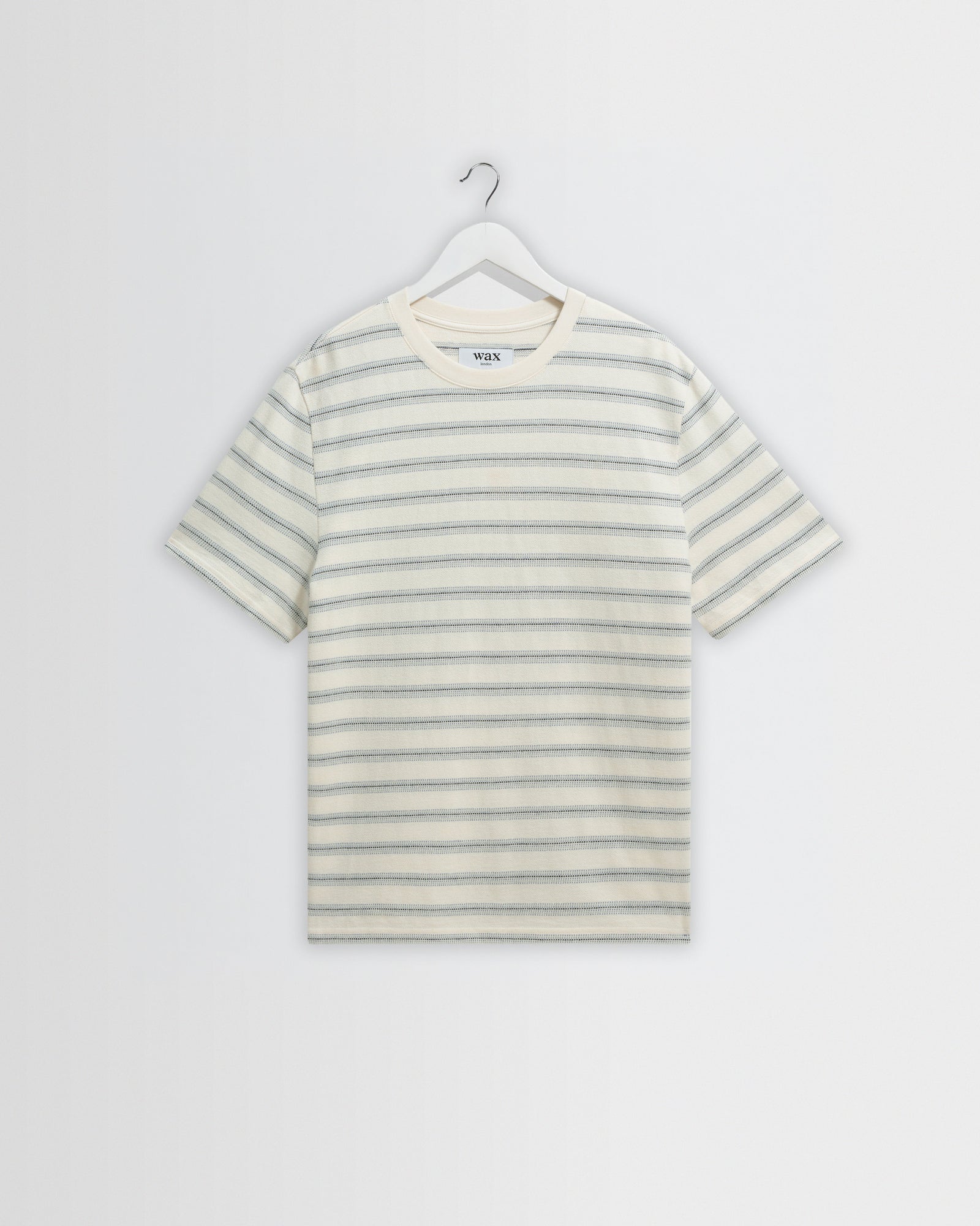 Dean And Blue Stitch Stripe Organic Cotton T Shirt