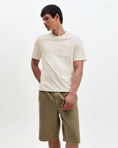 Dean Slub Cotton Pocket T Shirt