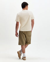 Dean Slub Cotton Pocket T Shirt