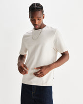 Dean Textured Organic Cotton T Shirt