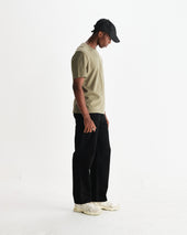 Dean Green Textured Organic Cotton T Shirt