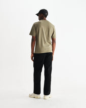 Dean Green Textured Organic Cotton T Shirt