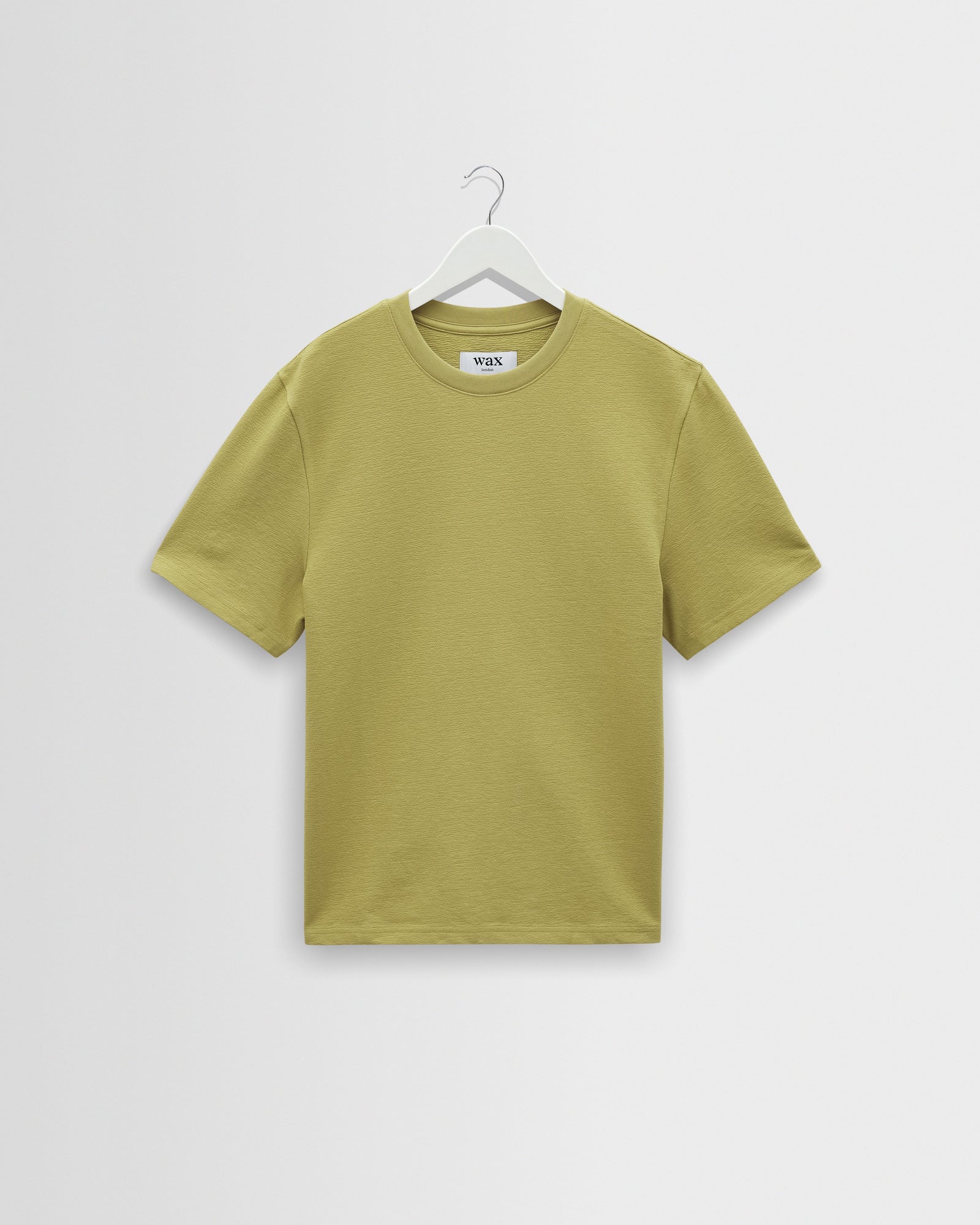 Dean Lime Textured Organic Cotton T Shirt