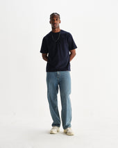 Dean Textured Organic Cotton T Shirt