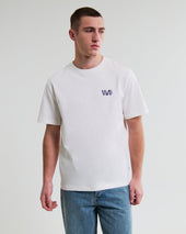 Dean Off White Geometric Repeat T Shirt