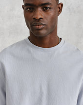 Dean Pale Textured Organic Cotton T Shirt