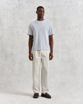 Dean Pale Textured Organic Cotton T Shirt