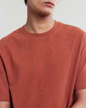 Dean Textured Organic Cotton T Shirt