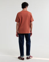 Dean Textured Organic Cotton T Shirt