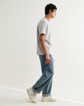 Dean Soft Textured Organic Cotton T Shirt