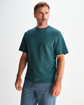 Dean Textured Organic Cotton T Shirt