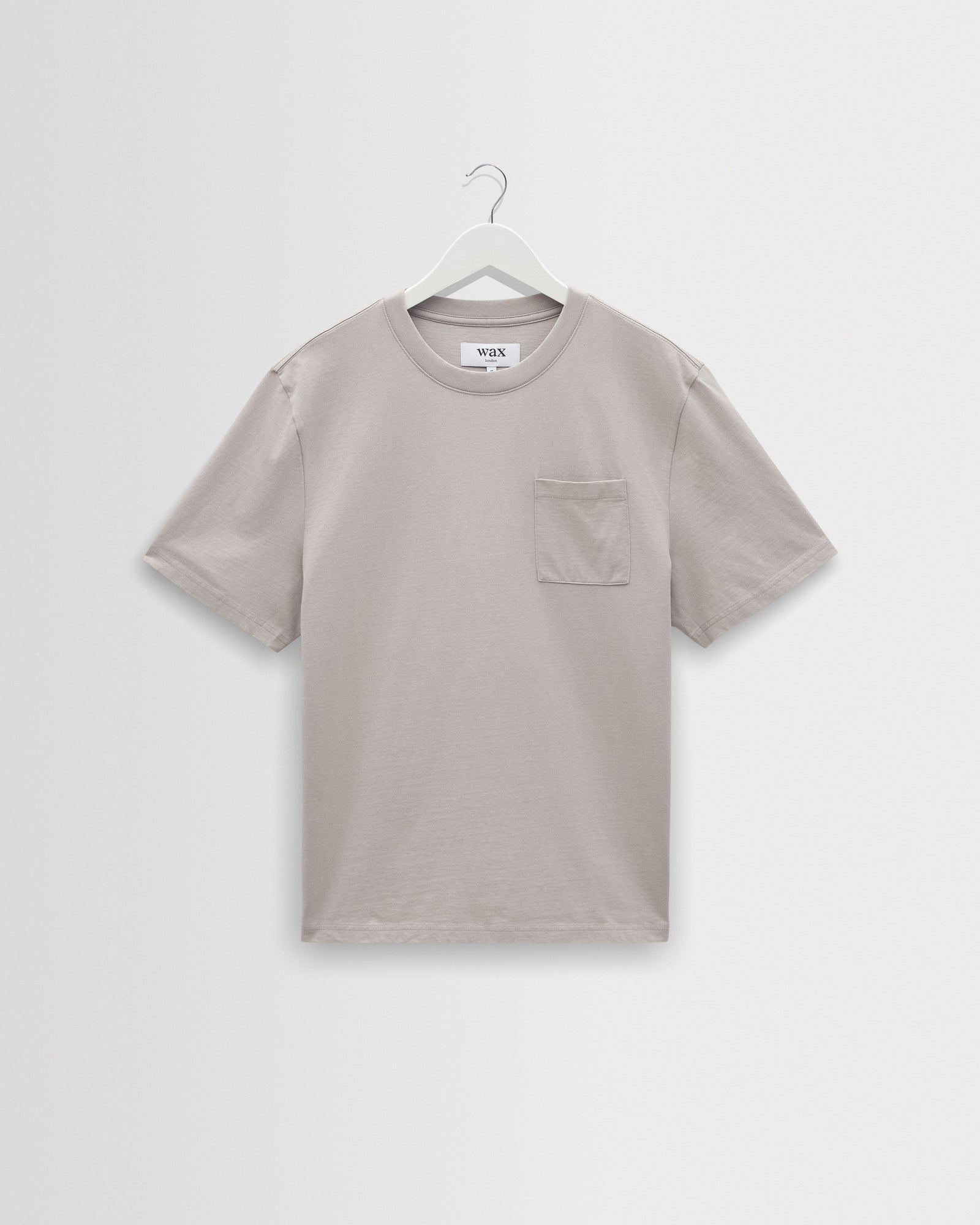 Dean Washed Clay Compact Cotton Pocket T Shirt