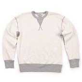 DECK SWEATSHIRT NATURAL COMBO