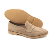 Dener Suede Loafers Carlos Santos Shoes